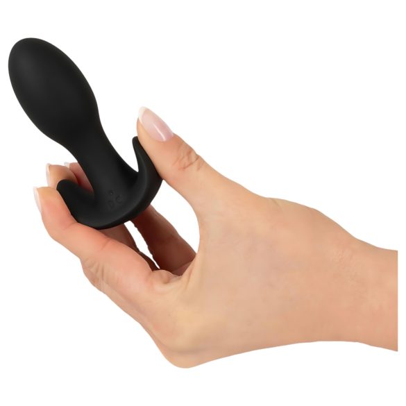 ANOS - prostaat vibrator - oplaadbaar waterdicht - zwart