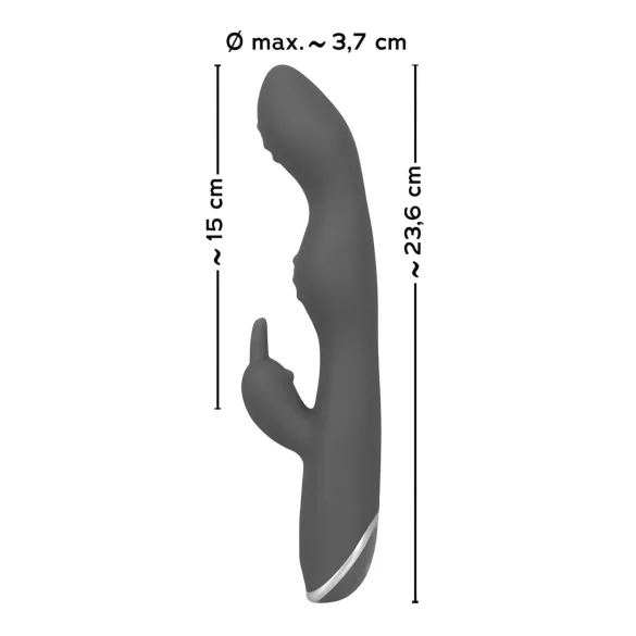 SMILE - vibrator met flexibele clitorisarm - A- en G-punt - paars