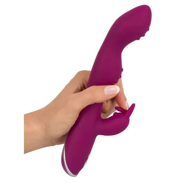 SMILE - vibrator met flexibele clitorisarm - A- en G-punt - paars