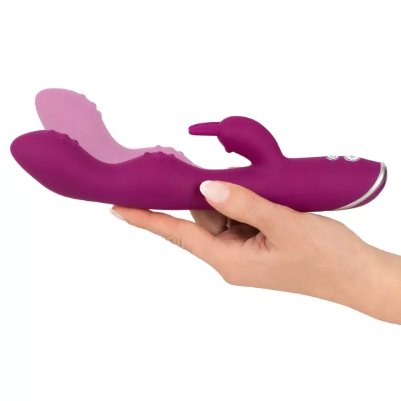 SMILE - vibrator met flexibele clitorisarm - A- en G-punt - paars