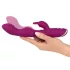 SMILE - vibrator met flexibele clitorisarm - A- en G-punt - paars