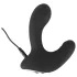 Rebel RC - oplaadbare op afstand bedienbare opblaasbare anale vibrator - zwart