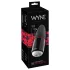 WYNE 02 - automatische vibrerende zuigende masturbator - zwart/wit