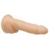 Naked Addiction - roterende vibrator - realistisch - 20cm - huidkleurig