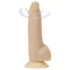 Naked Addiction Rotating 7 - draaiende vibrator (18 cm) - huidkleurig