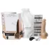 Naked Addiction Rotating 7 - draaiende vibrator (18 cm) - huidkleurig