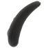 Naked Addiction Thrusting 9 - stoot vibrator - zwart - 23cm