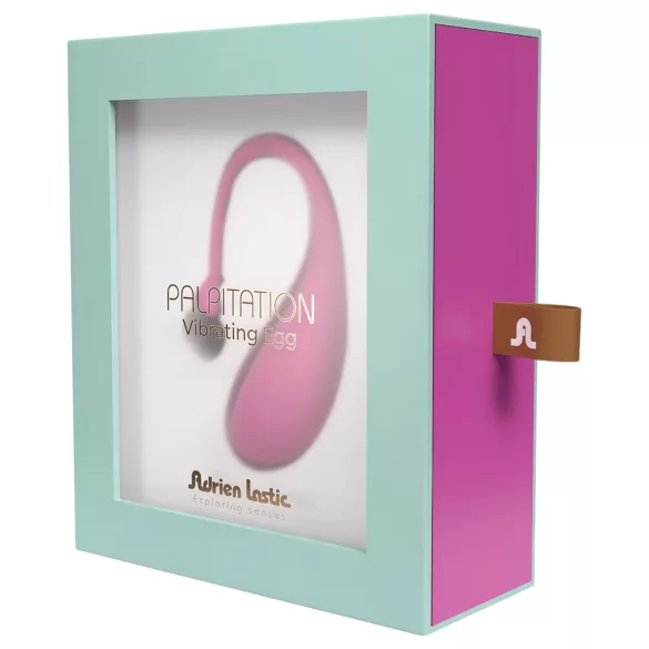 Adrien Lastic Palpitation - vibrerend eitje met afstandsbediening - roze