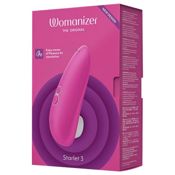 Womanizer Starlet 3 - luchtdruk clitorisstimulator (roze)