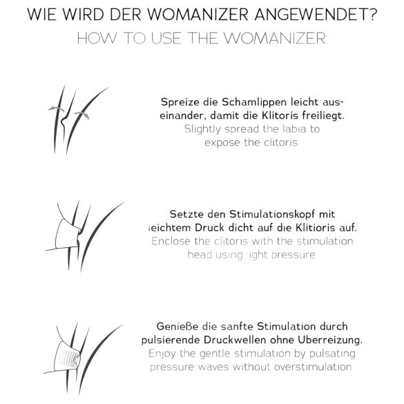 Womanizer Premium 2 - luchtdruk clitorisstimulator (zwart)