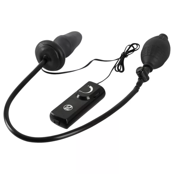 You2Toys - opblaasbare anale vibrator - zwart