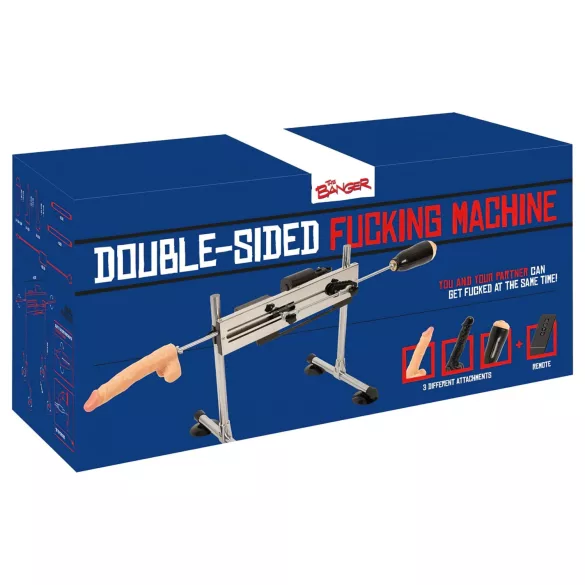 The Banger Fucking Machine - seksspeeltje voor koppels - dubbel sexmachine