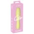 Cuties Mini 3 - oplaadbare waterdichte knalgele trilmassager!