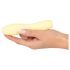 Cuties Mini 3 - oplaadbare waterdichte knalgele trilmassager!