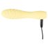 Cuties Mini 3 - oplaadbare waterdichte knalgele trilmassager!
