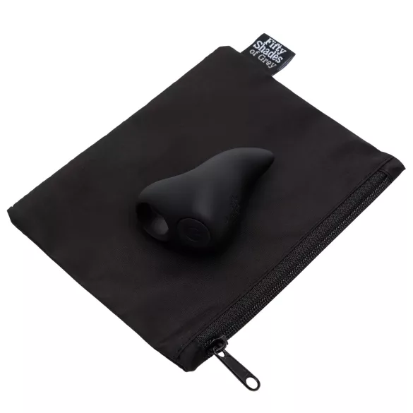 Fifty Shades of Grey - vinger vibrator - zwart
