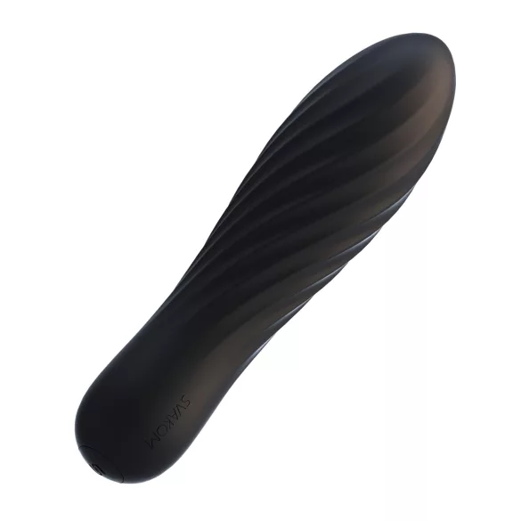 Svakom Tulip - mini vibrator - oplaadbaar - zwart