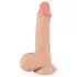 Nature Skin - dildo met huidtextuur - 19cm - huidkleurig