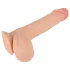 Nature Skin - dildo met huidtextuur - 19cm - huidkleurig