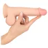 Nature Skin - dildo met huidtextuur - 19cm - huidkleurig