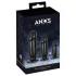 Anos - buttplug set - 3-delig - siliconen - zwart