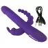 SMILE Triple - vibrator met drie armen - roterend, stotend - oplaadbaar - paars