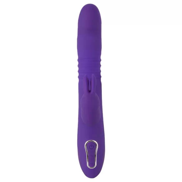 SMILE Triple - vibrator met drie armen - roterend, stotend - oplaadbaar - paars