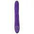 SMILE Triple - vibrator met drie armen - roterend, stotend - oplaadbaar - paars