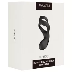   Svakom Benedict - vibrerende penisring - perineum stimulatie - zwart