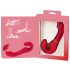 You2Toys - strapless strap-on vibrator - afstandsbediening - rood