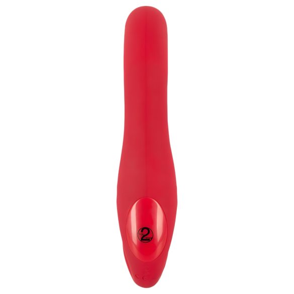 You2Toys - strapless strap-on vibrator - afstandsbediening - rood