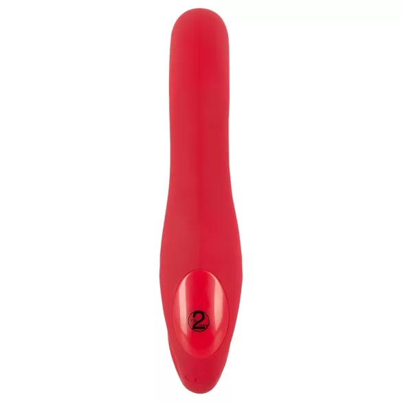 You2Toys - strapless strap-on vibrator - afstandsbediening - rood