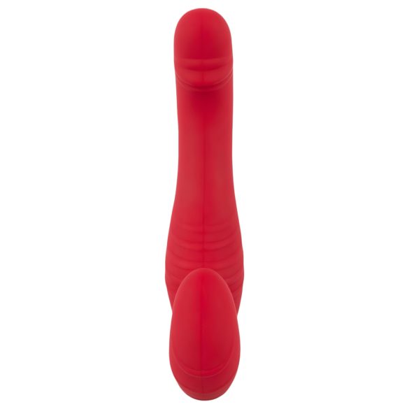 You2Toys - strapless strap-on vibrator - afstandsbediening - rood