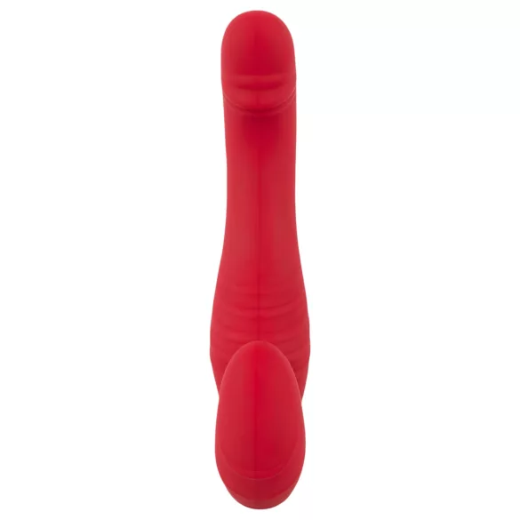 You2Toys - strapless strap-on vibrator - afstandsbediening - rood