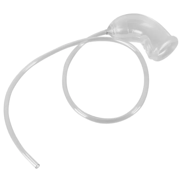 You2Toys - penis sleeve voor plasplezier - met uitlaatbuis - transparant