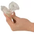 You2Toys Piss Play Sleeve - penishuls met afvoerbuis (transparant)