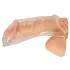 You2Toys Piss Play Sleeve - penishuls met afvoerbuis (transparant)