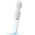 Liaison Wand - silicone/glas LED-vibrator (transparant)