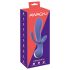 AWAQ.U 1 - oplaadbare 3-voudige vibrator (paars)
