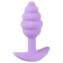 Cuties Mini Butt Plug - siliconen anaalplug (paars, 2,8 cm)