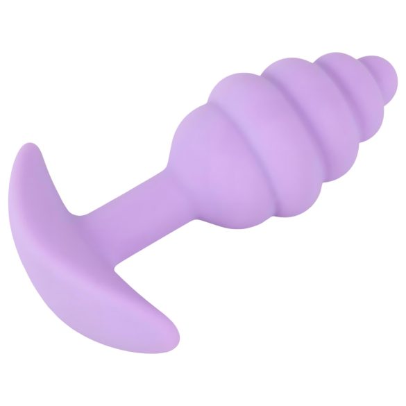 Cuties Mini Butt Plug - anaal plug klein - siliconen - paars - 2,8 cm
