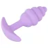 Cuties Mini Butt Plug - siliconen anaalplug (paars, 2,8 cm)