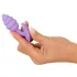 Cuties Mini Butt Plug - siliconen anaalplug (paars, 2,8 cm)