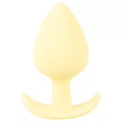 Cuties Mini Butt Plug - siliconen anaal plug (geel, 3,1 cm)