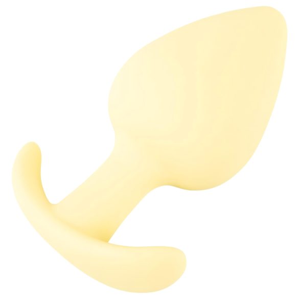 Cuties Mini Butt Plug - siliconen buttplug - geel - 3,1 cm