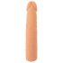 Nature Skin - penis sleeve verlenger en verdikker (24cm)