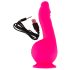 SMILE Powerful - vibrator met zuignap - 2 motoren - oplaadbaar - roze