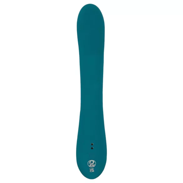SMILE - G-spot vibrator met rotatie - oplaadbaar, waterdicht - groen