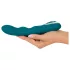 SMILE - G-spot vibrator met rotatie - oplaadbaar, waterdicht - groen