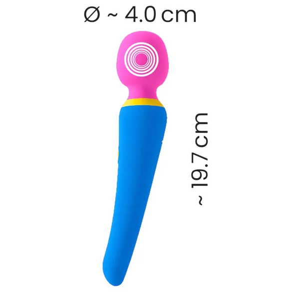 You2Toys - oplaadbare waterdichte vibrator - massager - multi-color